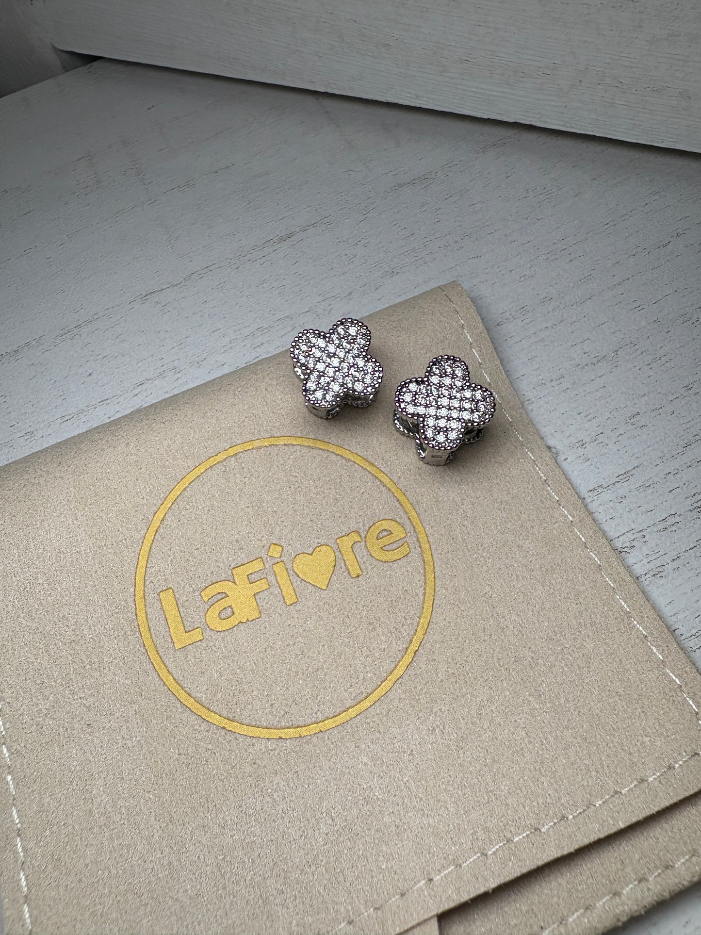 Silver Blossom Earrings