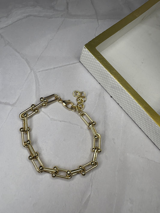 Gold Chain Bracelet