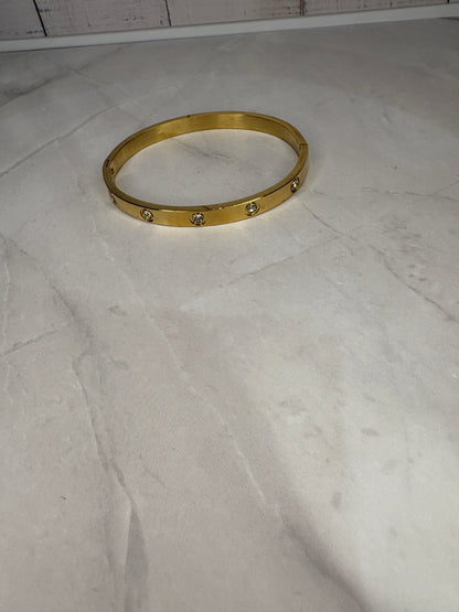 Gold Bangle