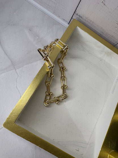 Gold Chain Bracelet