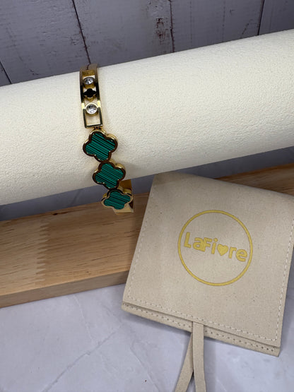 Emerald Flight Bangle