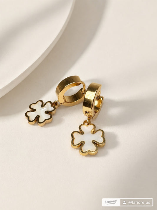 Clover Drop Earrings