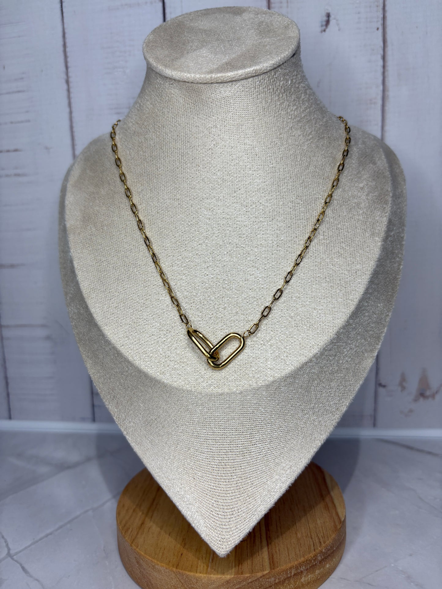 Paper Clip Necklace