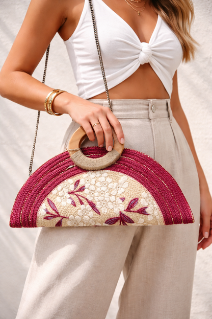 Amalfi Blush Half Moon