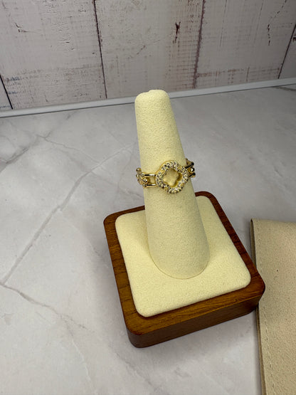 Sparkling Clover Flex Ring