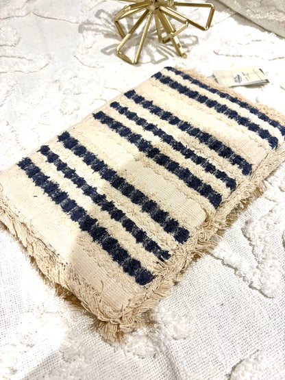 Ocean Blue Handmade Envelope Summer Clutch