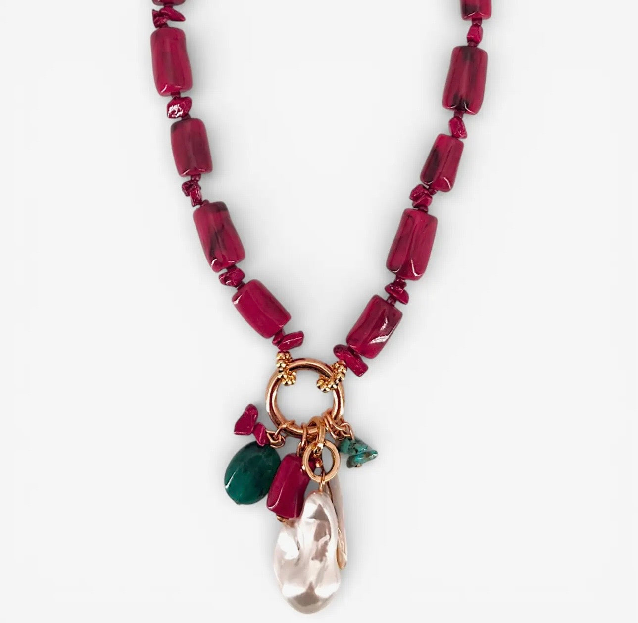 When You go Through Deep Waters Necklace