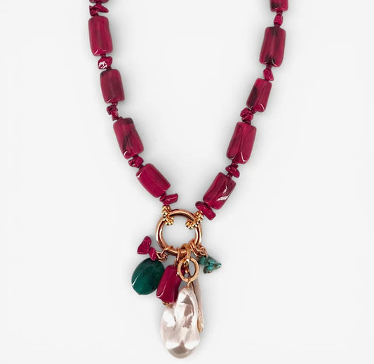 When You go Through Deep Waters Necklace
