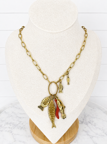 Sardinia Charm Necklace