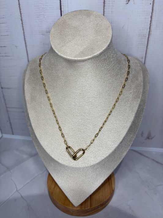 Paper Clip Necklace