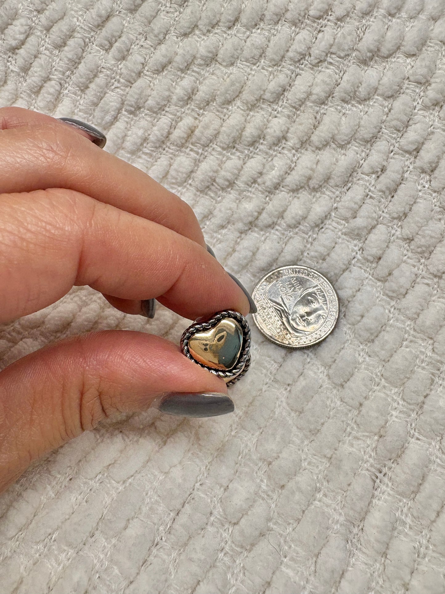 Hopeless Hard Two Tone Earrings