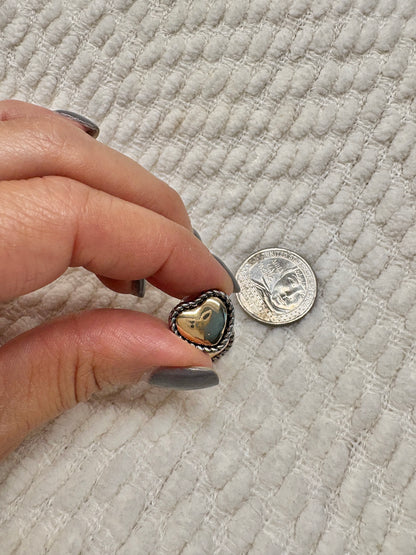 Hopeless Hard Two Tone Earrings