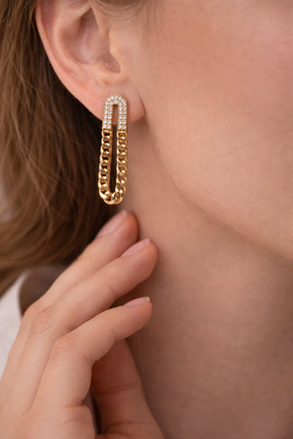 Sparkle Links Earrings