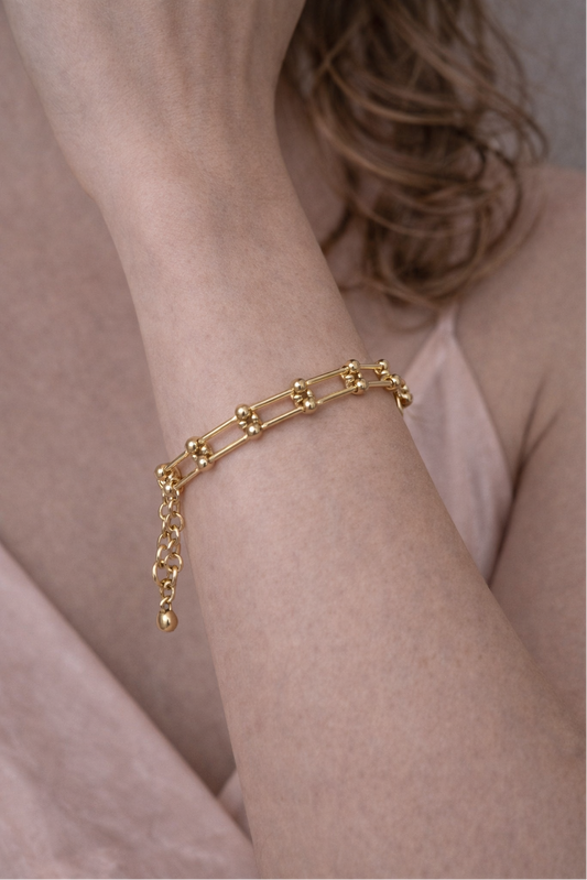 Gold Chain Bracelet