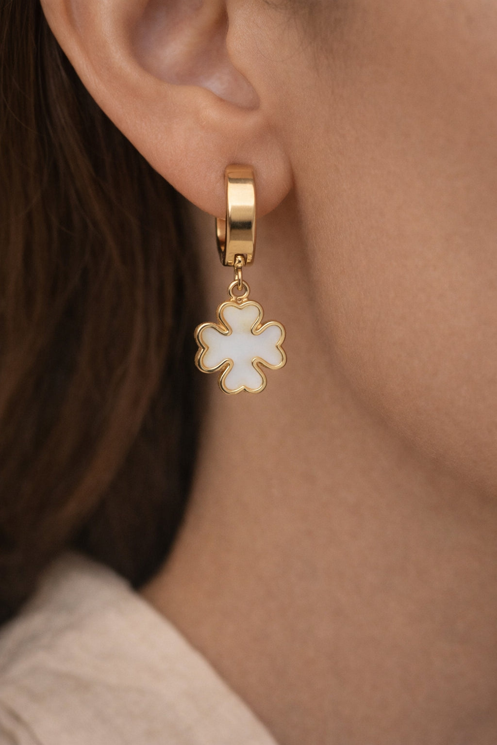Flower Drop Earrings