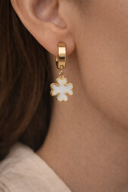 Flower Drop Earrings