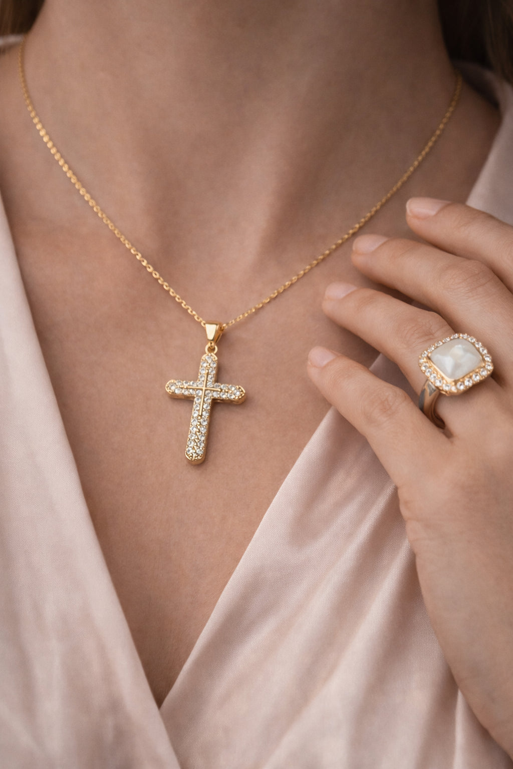 Golden Cross Pendant