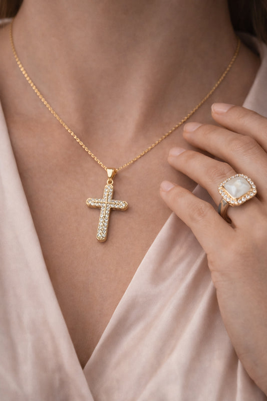 Golden Cross Pendant